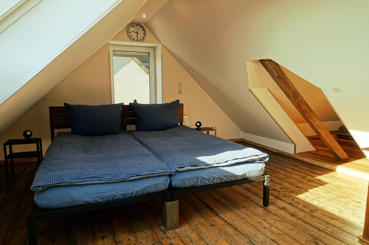 FRANKES CITY SLEEP Maisonette Apartment mit Weitblick, 6 Einzelbetten Velbert Exterior foto