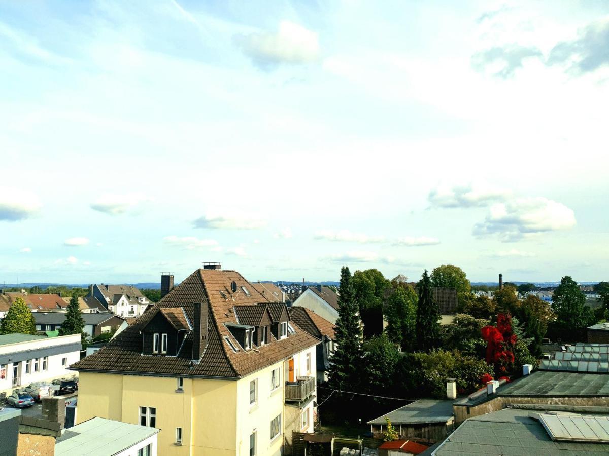 FRANKES CITY SLEEP Maisonette Apartment mit Weitblick, 6 Einzelbetten Velbert Exterior foto